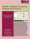 Splice Detector Technologies; QAMS Software Program for Model 3600 OPTOMIZER FCS Sheeter Inspection Technology